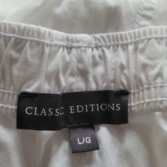 Classic Editions women's cropped pants Size L - Picture 3 of 8